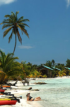 Belize-Belize Coast-Glovers Reef & River of Caves